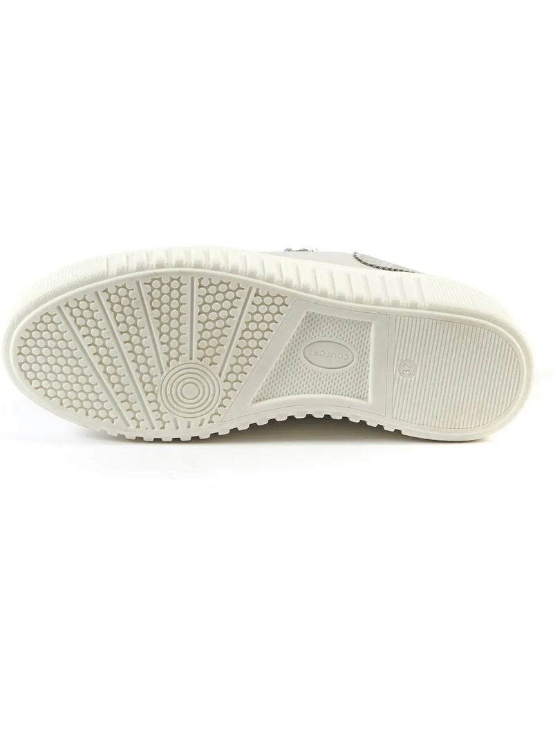 Baskets pieds larges h - gwen Argenté - Kiabi
