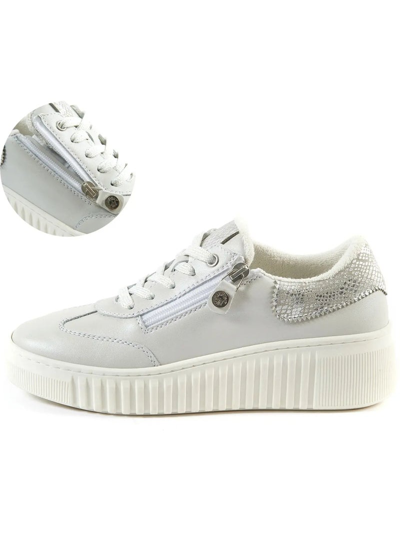 Baskets pieds larges h - gwen Argenté - Kiabi