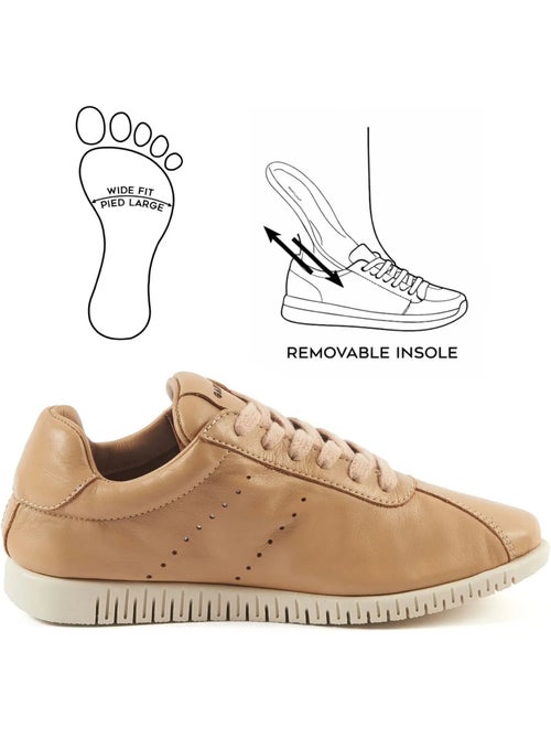 Baskets pieds larges h - jane - Kiabi Baskets pieds larges h - jane - Kiabi