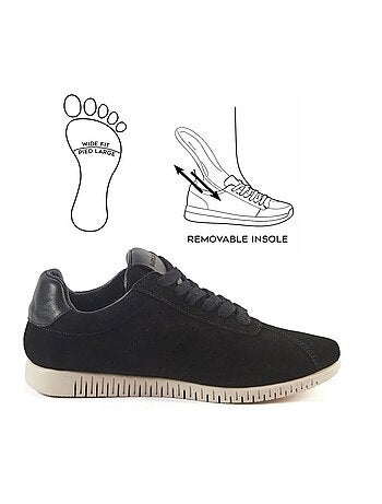 Baskets pieds larges h - jane