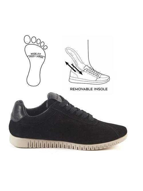 Baskets pieds larges H - Jane - Kiabi Baskets pieds larges H - Jane - Kiabi