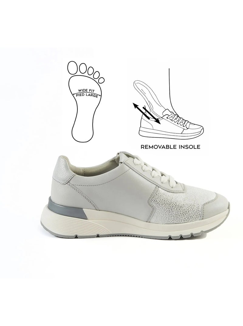 Baskets pieds larges k - clea Gris clair - Kiabi