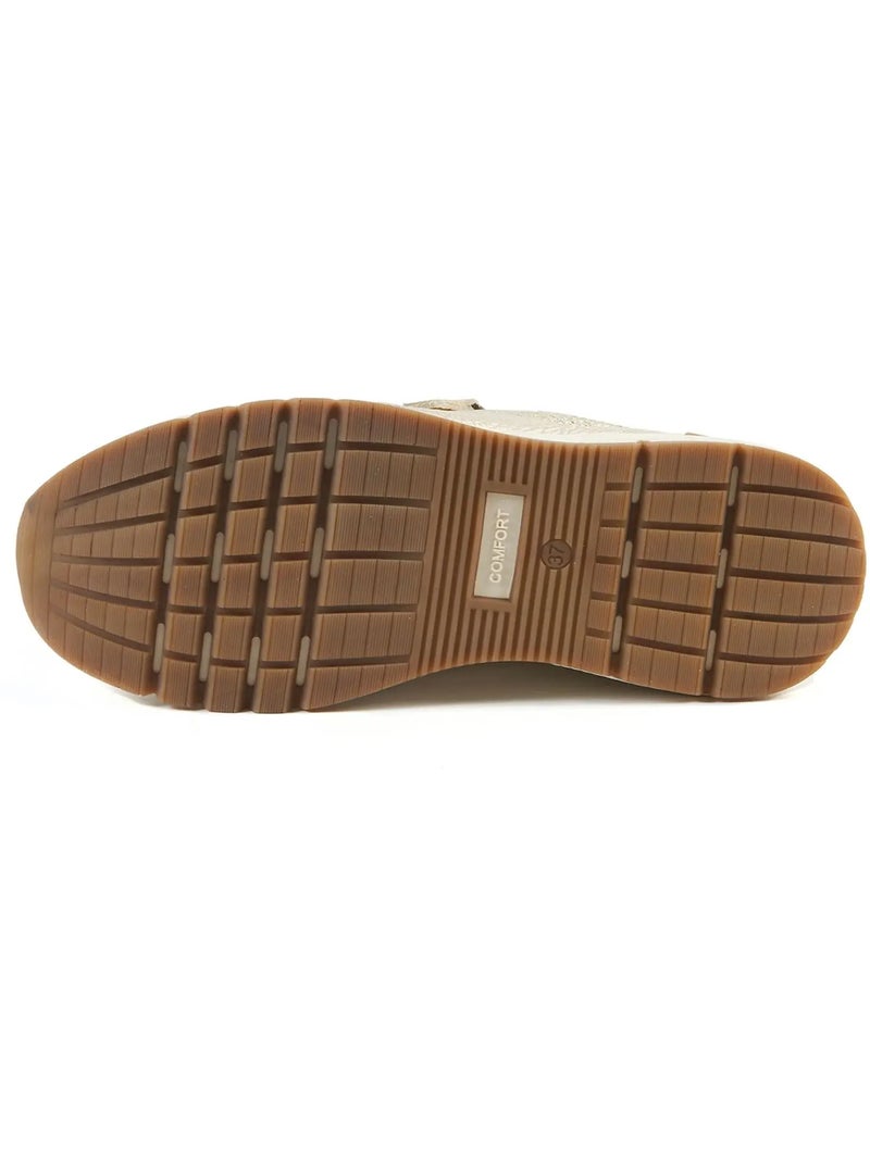 Baskets pieds larges K - Modèle Cléa Gold - Kiabi