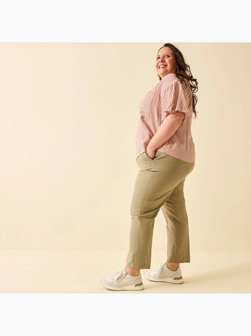 Baskets pieds larges K - Modèle Cléa - Kiabi