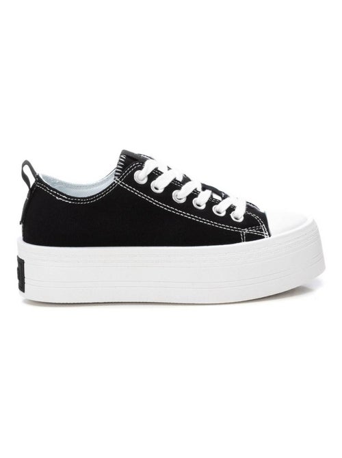 Baskets plaine lacets - Kiabi