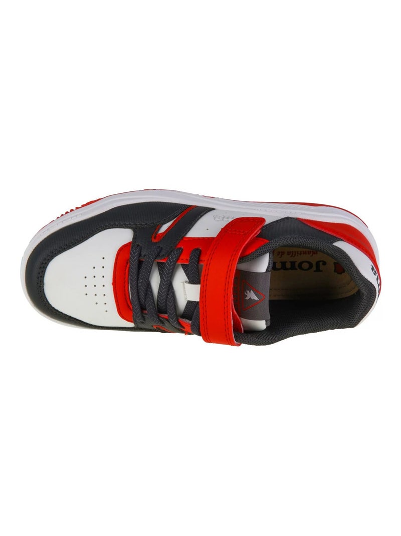 Baskets platea - joma Blanc / Noir / Rouge - Kiabi