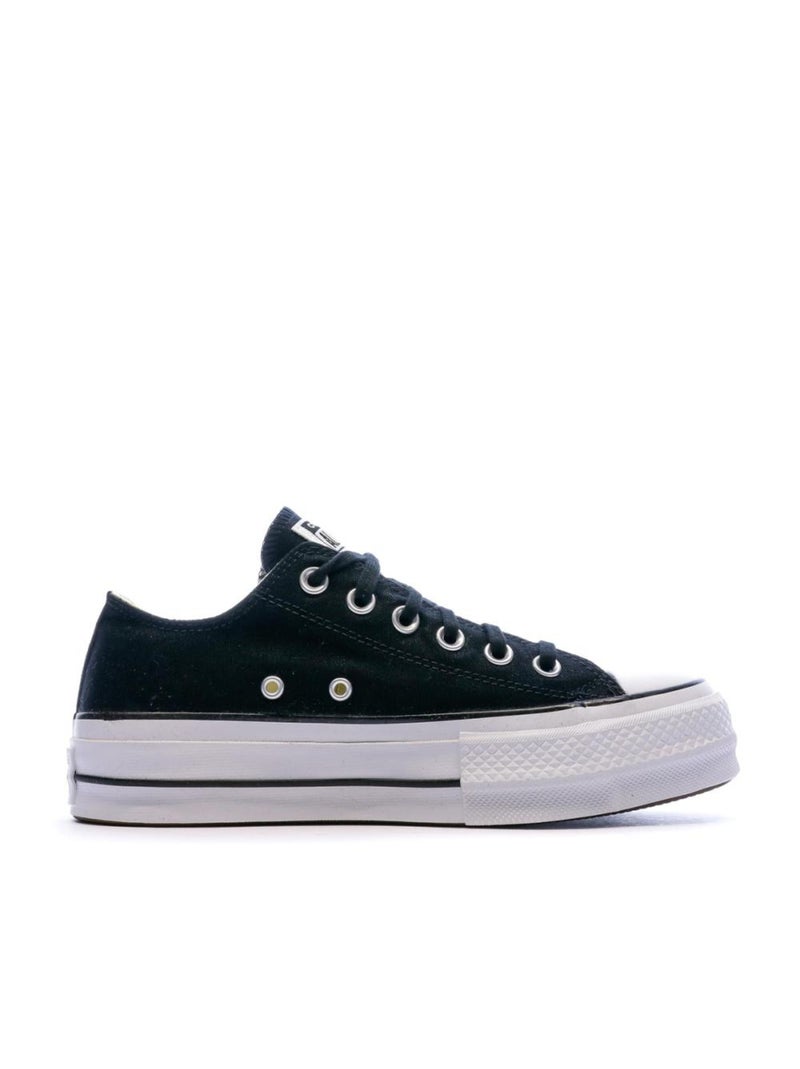 Baskets Plateforme  Femme Converse Ox Noir - Kiabi
