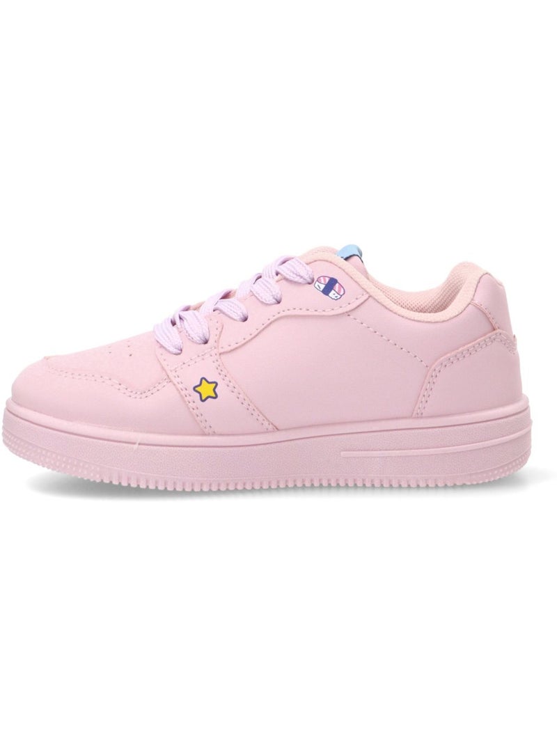 Baskets plates décontractées pour filles - collection luna Mauve lilas - Kiabi
