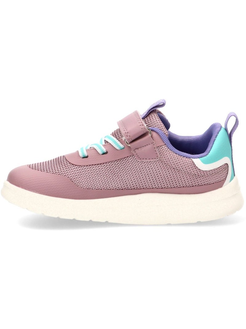 Baskets plates éco-responsables/barefoot pour filles - etika Mauve - Kiabi
