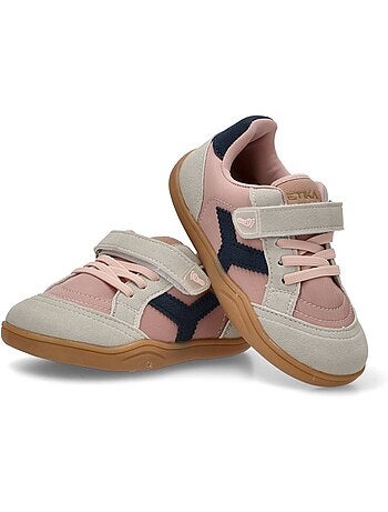 Baskets plates éco-responsables/barefoot pour filles - etika