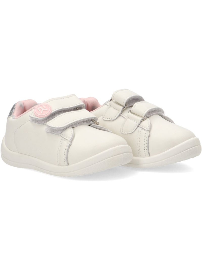 Baskets plates pour filles au quotidien - etika Rose - Kiabi