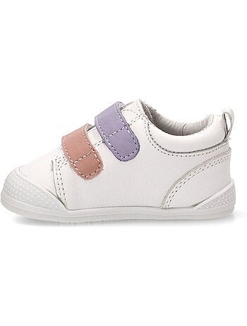 Baskets plates pour filles, écologiques/barefoot - bubble bobble