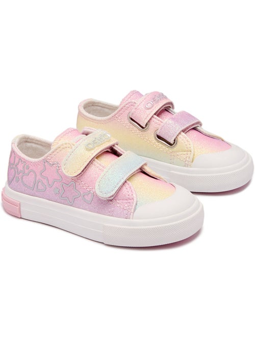 Baskets plates pour filles respectueuses/pieds nus - conguitos - Kiabi Baskets plates pour filles respectueuses/pieds nus - conguitos - Kiabi
