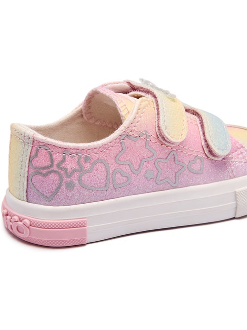 Baskets plates pour filles respectueuses/pieds nus - conguitos - Kiabi Baskets plates pour filles respectueuses/pieds nus - conguitos - Kiabi