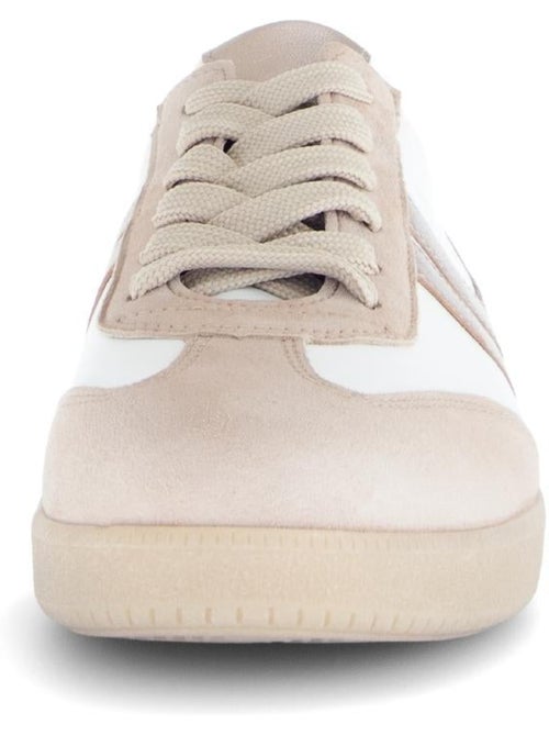 Baskets poudré en cuir et nubuck - Kiabi Baskets poudré en cuir et nubuck - Kiabi