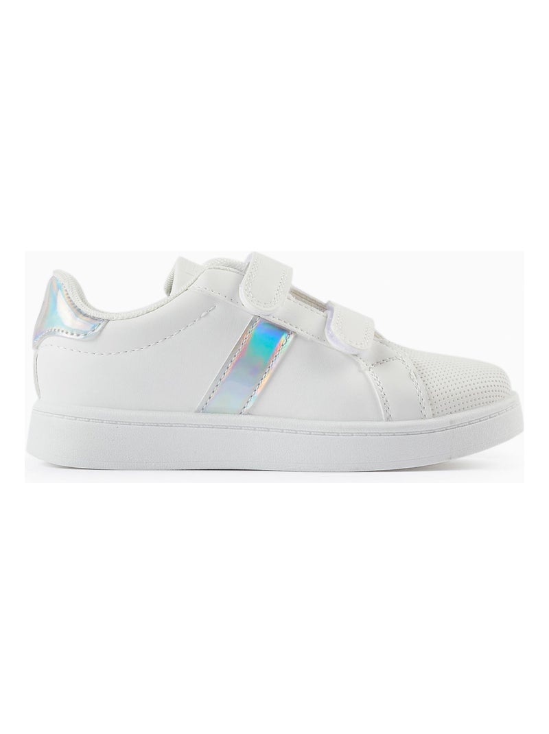Baskets pour fille   GREAT GOALS GREAT WORLD Beige clair - Kiabi