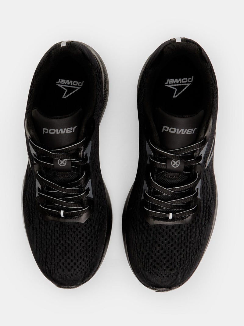 Baskets POWER confortables Noir - Kiabi