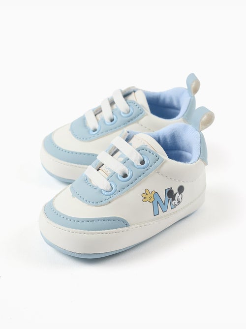Baskets pré-marche avec imprimé Mickey - Kiabi