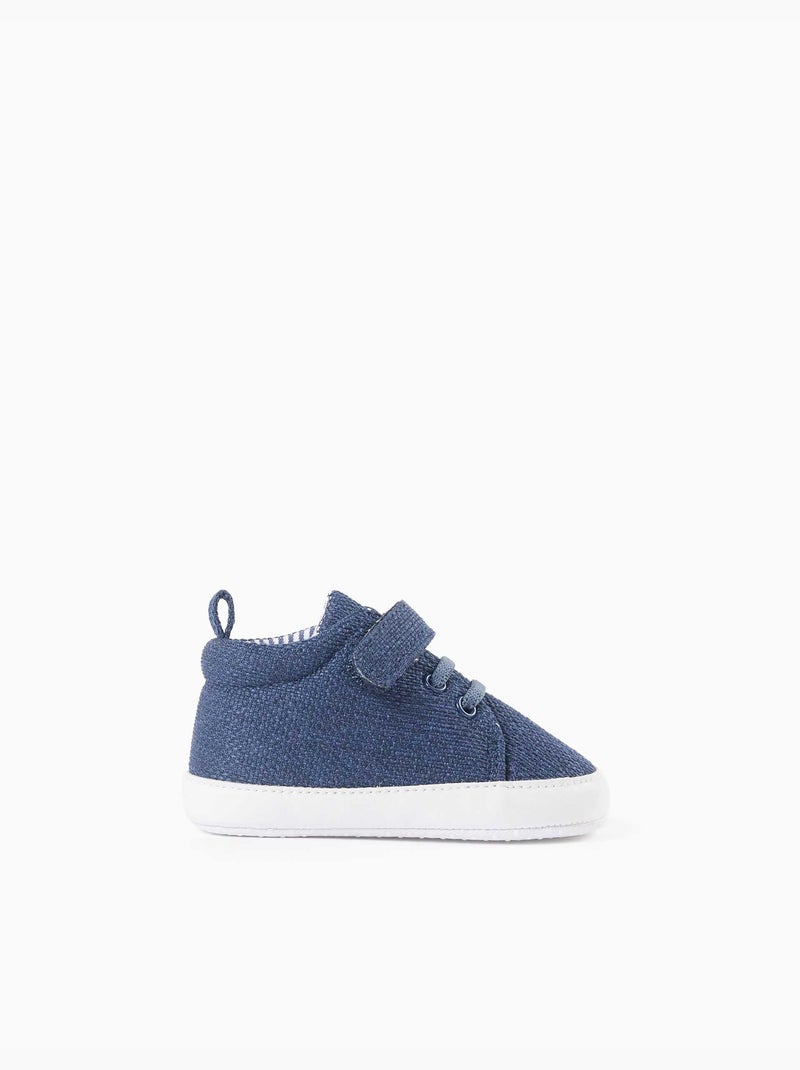 Baskets pré-marche avec lacets élastiques Multicolore - Kiabi