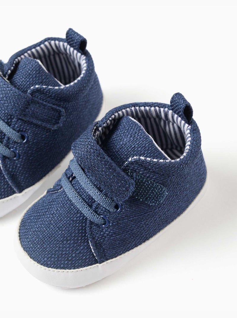 Baskets pré-marche avec lacets élastiques Multicolore - Kiabi