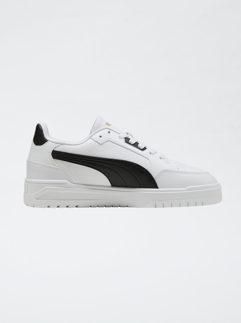 Baskets 'Puma' à lacets Blanc - Kiabi