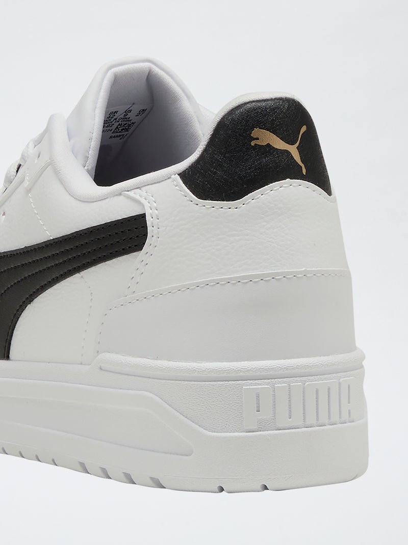 Baskets 'Puma' à lacets Blanc - Kiabi