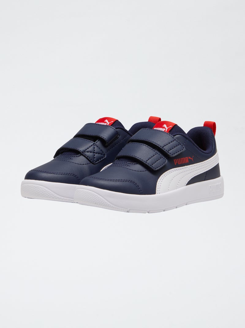 Baskets 'PUMA' à scratchs Bleu - Kiabi