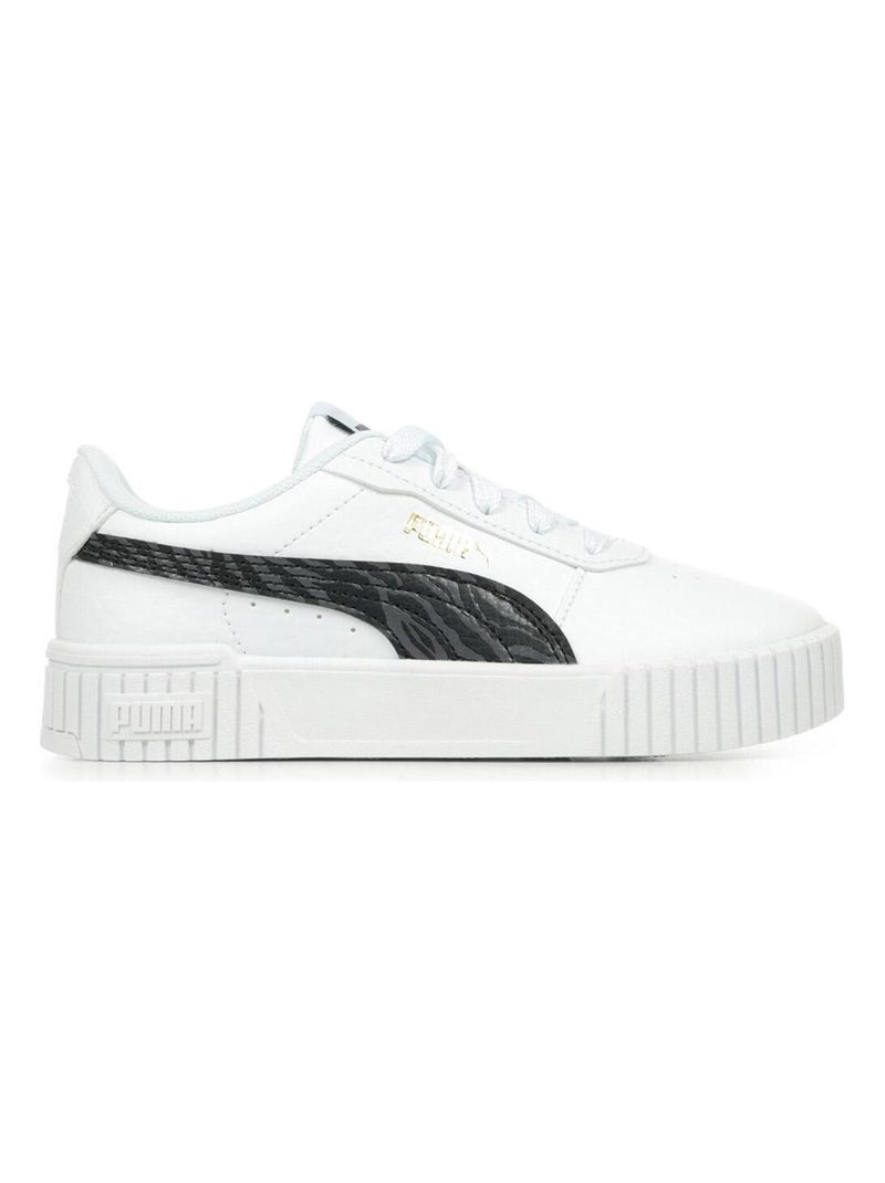 Baskets PUMA Carina 2.0 Zebra Ps Blanc Noir Gris - Kiabi