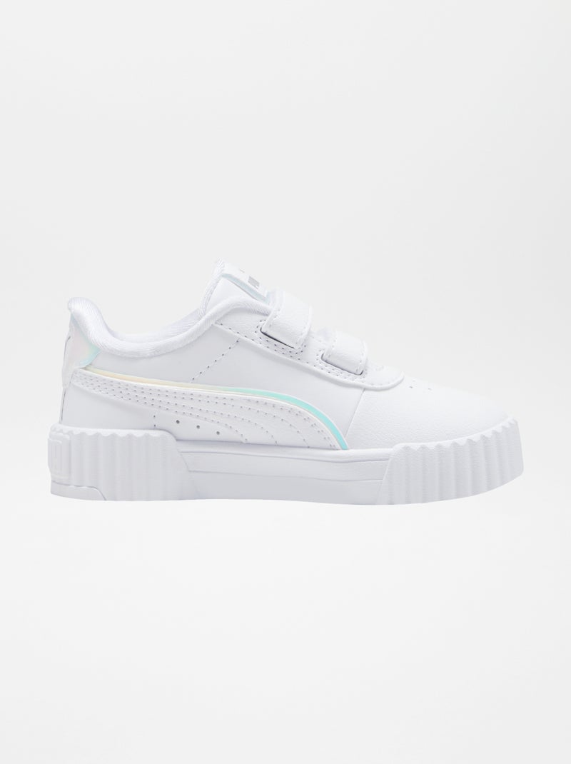 Baskets 'Puma' 'Carina' holographique Blanc - Kiabi