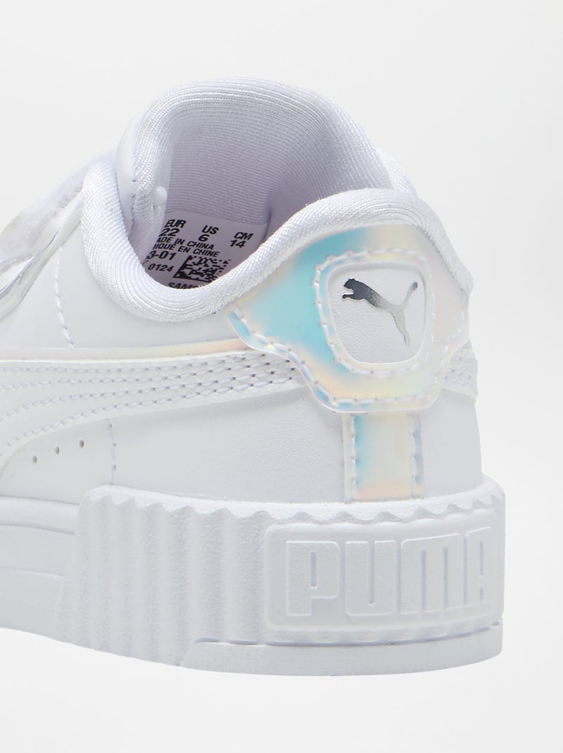 Baskets 'Puma' 'Carina' holographique Blanc - Kiabi