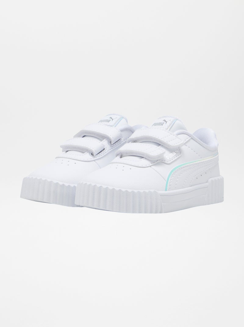 Baskets 'Puma' 'Carina' holographique Blanc - Kiabi
