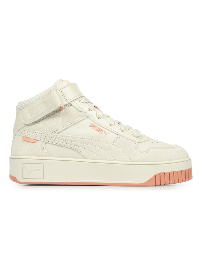 Baskets PUMA Carina Street Mid Coquette Beige - Kiabi