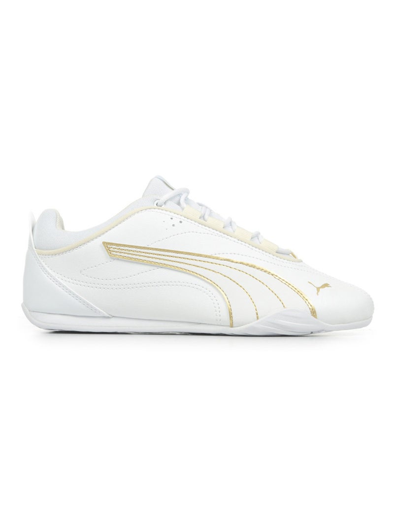 Baskets PUMA Catch Soleil Blanc Doré - Kiabi