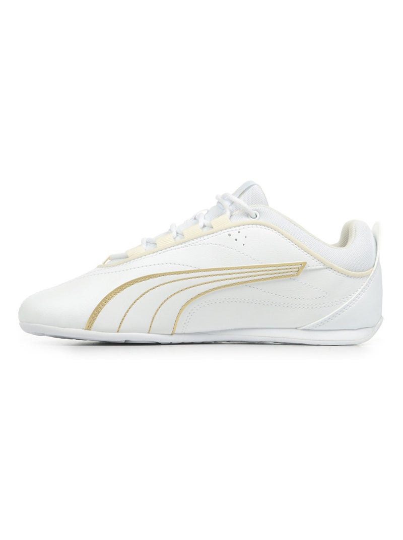 Baskets PUMA Catch Soleil Blanc Doré - Kiabi
