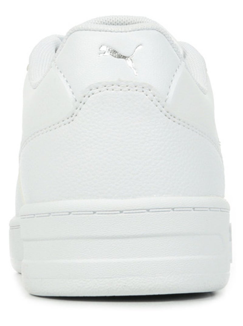 Baskets PUMA Court Classy Blanc Argenté - Kiabi
