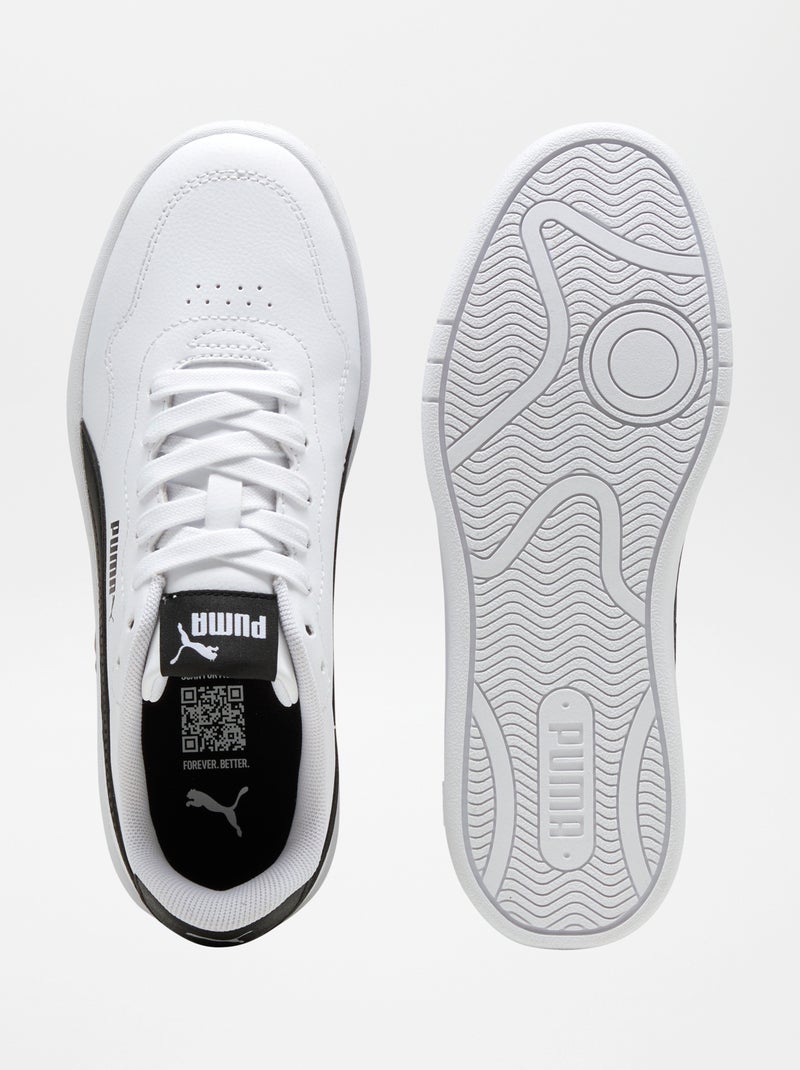 Baskets 'Puma' 'Court sally' blanc - Kiabi