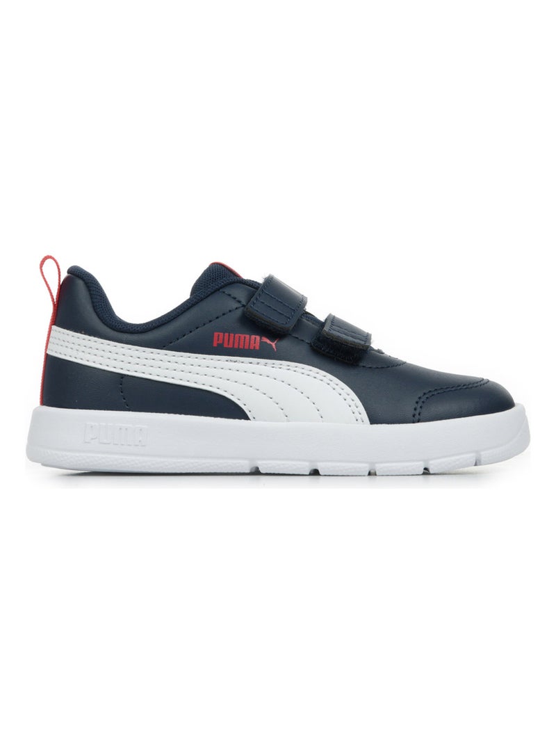 Baskets PUMA Courtflex V3 V Inf Bleu marine - Kiabi