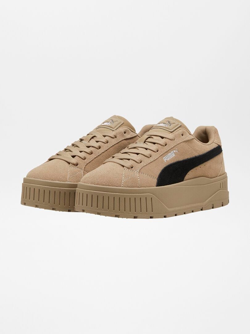 Baskets 'Puma' creeper Karmen II Marron - Kiabi