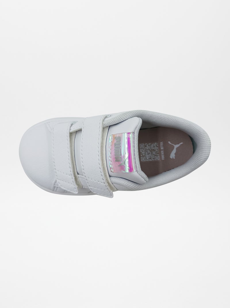 Baskets 'Puma' holographiques blanc - Kiabi