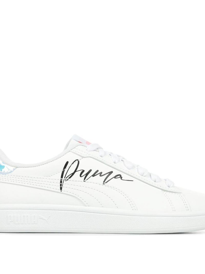 Baskets PUMA Jr Smash 3.0 L C Wings Blanc - Kiabi