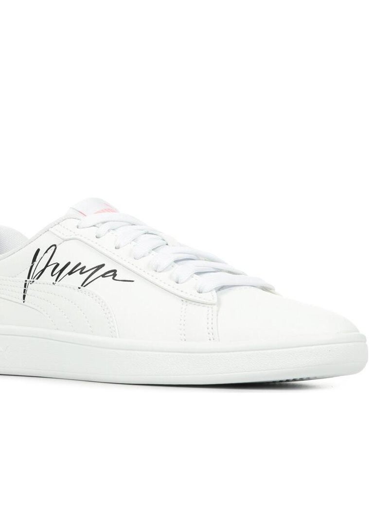 Baskets PUMA Jr Smash 3.0 L C Wings Blanc - Kiabi