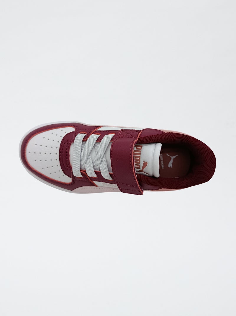 Baskets 'PUMA' lacets et scratchs Rose - Kiabi