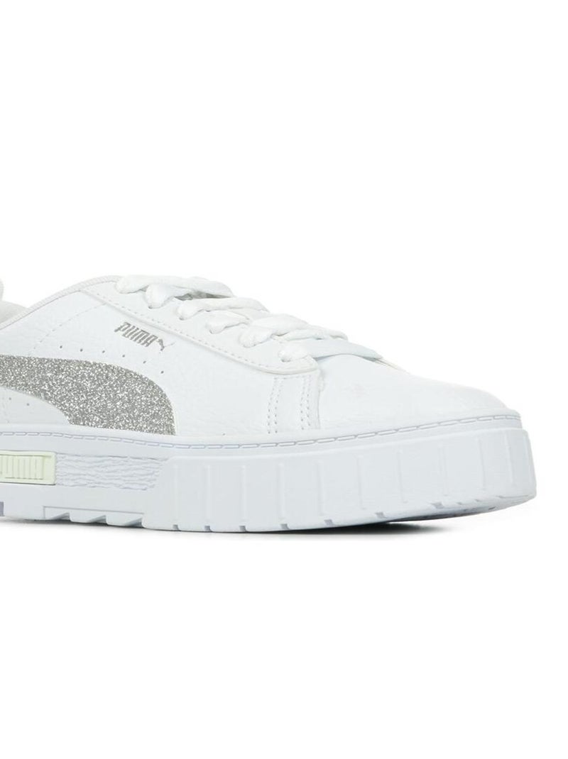 Baskets PUMA Mayze Glitter Ps Blanc - Kiabi