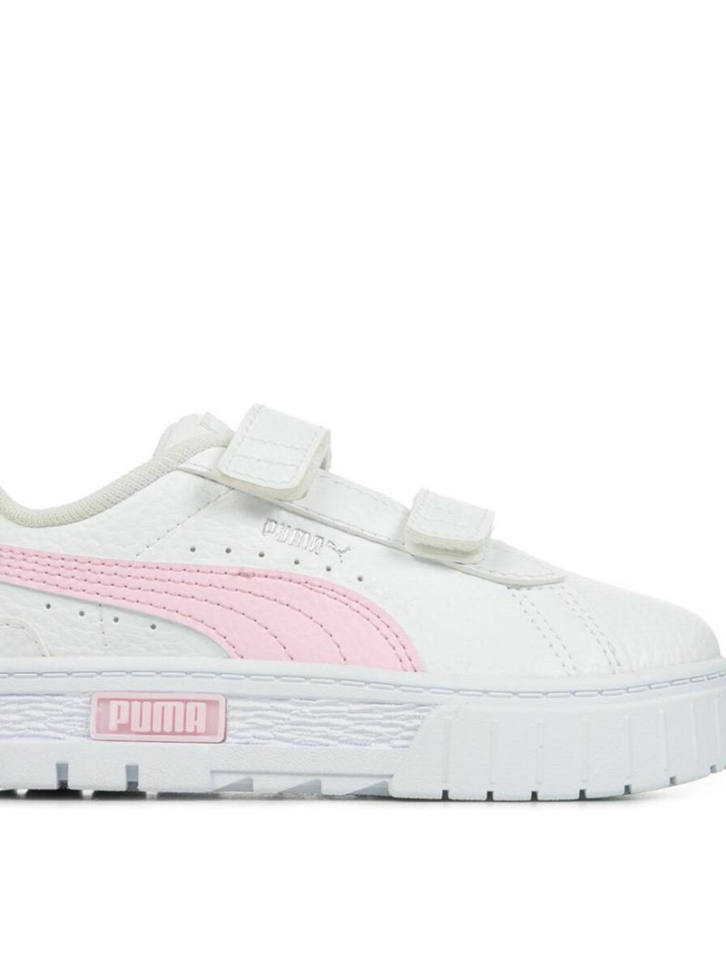Baskets PUMA Mayze Lth V Inf Blanc - Kiabi