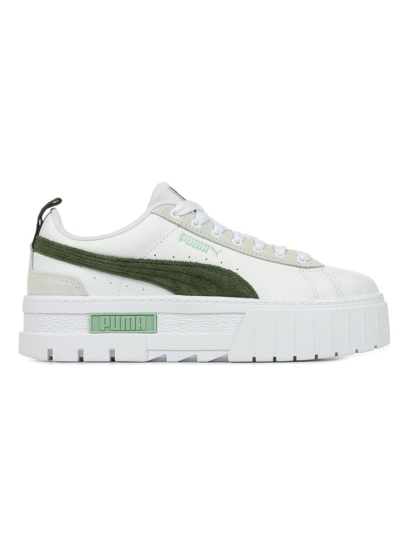 Baskets PUMA Mayze Mix Wns Blanc Vert - Kiabi
