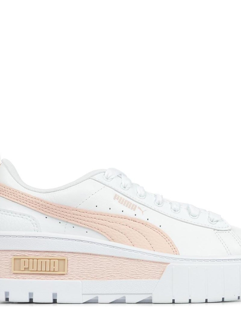 Baskets PUMA Mayze Wedge Blanc Rose - Kiabi