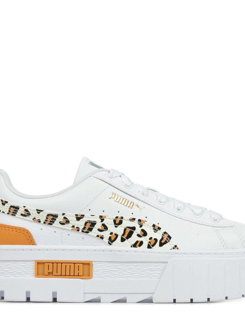 Baskets PUMA Mayze Wild Jr Blanc - Kiabi
