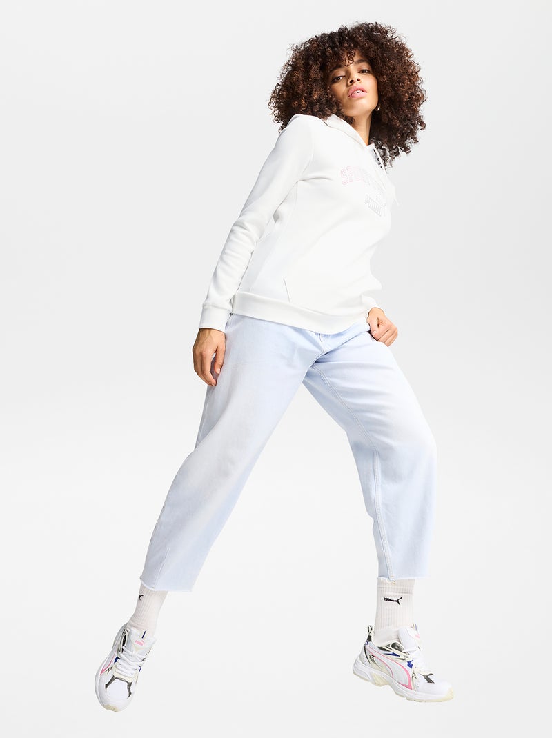 Baskets 'Puma' 'Milenio' tricolore blanc - Kiabi