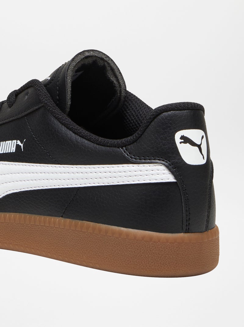 Baskets 'Puma' 'Palermo' bi-matière noir - Kiabi