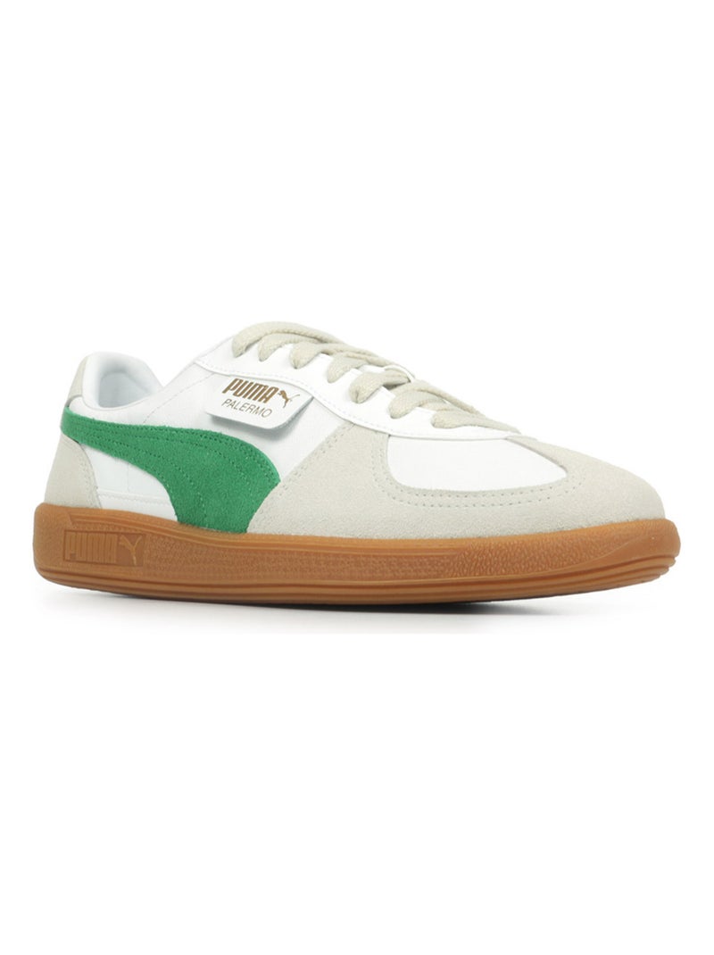 Baskets PUMA Palermo Lth Blanc - Kiabi